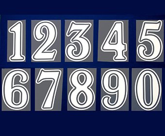 football jersey numbers for sale